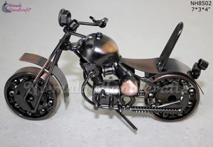 Adornos Retro de Motocicleta Harley de Hierro Forjado, Figuras Decorativas, Modelo de Locomotora, Juguetes, Regalos de Cumpleaños Perfectos - Product Image 2