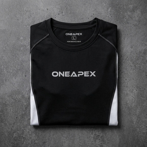 Men <b>Compression</b> T <b>Shirt</b> <b>Black</b> White Short Sleeve Athletic Gym Training Sportswear Custom Logo Fitness Running Workout <b>Shirt</b> - Product Image 4