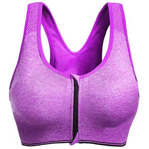 Soutien-gorge de sport haute performance pour femme, antichoc, rembourré, sans armatures, pour la gym, la course et le fitness, tendance du marché américain - Product Image 1