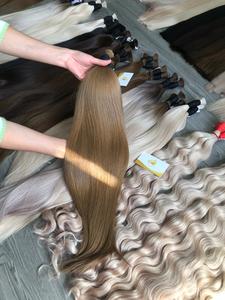 Cheveux humains Remy vietnamiens bruts 100 % naturels, couleur blonde, cuticules alignées, super double drawn, longueur 100 grammes, recommandés en vrac - Product Image 6