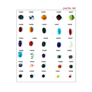 Perles en verre de cristal de haute qualité, fabriquées en Inde, prix d'usine en gros, formes assorties pour la fabrication de bijoux, approvisionnement en gros - Product Image 1