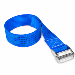 Sangle de fixation à boucle cam pour transport de camions, 50 mm, polyester, 800 kg, sans crochet, pour sécurisation de cargaison, fournisseur direct d'usine OEM - Product Image 5