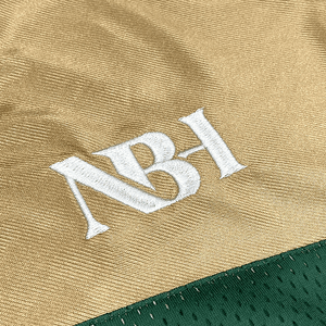 Camiseta de fútbol americano personalizada de malla, 100% poliéster de secado rápido, manga corta, estilo béisbol, uniforme deportivo OEM al por mayor - Product Image 6