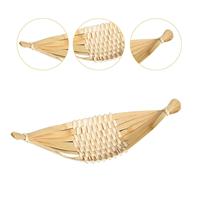 Boot Vorm Voedsel Organisator Bamboe Vruchten Dienblad Livingroom Keuken Decor Handgeweven Mand Minisize Trunghoa Van Vietnam