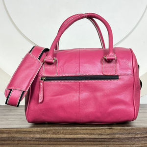 Sacs de sport de grande capacité Mini Speedy en cuir de vachette usiné Turquoise Stone Crossbody Bagages Travel Shoulder Bags for Unisex - Product Image 5