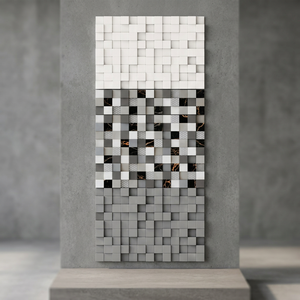 วอลเปเปอร์ Pe ทนไฟขนาด30X45ซม. 3D,แผ่นผนังสำเร็จรูปทำจากหินเทียมกระเบื้องเซรามิกกันไฟได้ขนาด300x450mm - Product Image 5