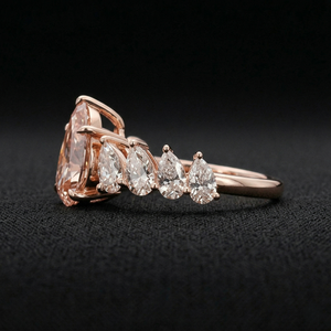 Elegante Anillo de Diamantes en Oro, Joyería para Bodas, Fiestas, Compromisos y Regalos - Product Image 2