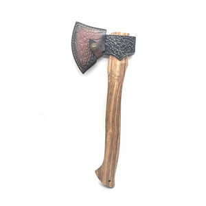 Hache à manche en bois, lame en acier au carbone, pour fendre du bois de chauffage, qualité DIY - Product Image 1