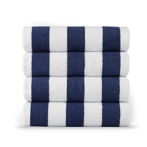Toalla de Baño de Algodón Peinado Extra Suave, Tipo Velour, Doble Cara, Alta Absorbencia, Toalla de Playa de Lujo, Pedido al por Mayor para Comercios Minoristas de Alta Gama - Product Image 1