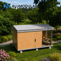 Villas préfabriquées écologiques, bâtiments en acier modulaires, bureaux modulaires, maisons modulaires, maisons miniatures avec salle de bain