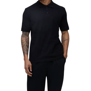 Polo en soie glacée de qualité supérieure pour hommes, personnalisable, mercerisé, collection OEM - Product Image 1