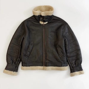 Custom <b>Men's</b> Genuine Sheepskin <b>Shearling</b> Winter Leather <b>Jacket</b> Sherpa Fur Lined Eco-Friendly Windproof Cozy Manufacturer - Product Image 2