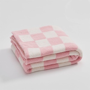 Couverture de lit classique, confortable, unie, portable, pour toutes les saisons, tissage supérieur, légère comme une plume, douce, 100% coton - Product Image 1