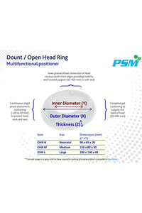 PSM Medical Grade Manual Donut/Open Head <b>Ring</b> Non Sterile CE Certified 3 Year Shelf Life Clinic/Hospital Use - Product Image 2
