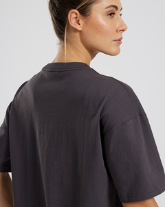 Oversized Drop Shoulder T-Shirts Women High Quality Short-Sleeve Customizable Solid Cotton Summer Quick Dry Breathable T Shirts - Product Image 2