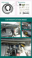 Kit de conversion au GNC de troisième génération, moteurs à carburateur GNV, système autogaz EFI, GNV carburado, GNC injecté