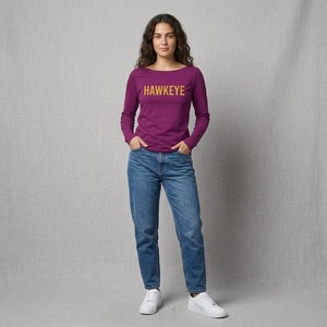 Camisetas de Manga Corta Holgadas para Mujer, Personalizadas, de Primera Calidad, con Parches, Transpirables, con Cuello Halter, de Algodón, para Verano - Product Image 1