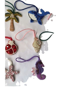 Colgante de árbol de coco con cuentas hecho a mano, de PVC y fieltro, para coser, accesorio transfronterizo, llavero, joyería DIY para venta al por mayor decorativa - Product Image 6