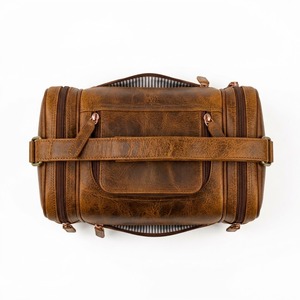 Bolsa de Viaje Premium Vintage Crazy Cow Ecológica de Lujo con Cierre, Grande, Portátil, Impermeable y con Múltiples Compartimentos - Product Image 2