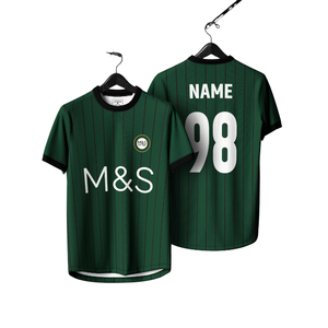 เสื้อยืดแขนสั้นผู้ชายไซส์ใหญ่แบบซับลิเมชั่น ระบายเหงื่อ แห้งเร็ว ป้องกันรังสียูวี ทรงปกติ คอตั้ง - Product Image 5