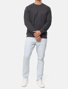 Jeans Baggies Homme Noir Coupe Droite Grande Taille Personnalisé Effet Usé Blanc Pulvérisé - Product Image 1