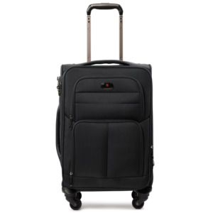 Maleta de Nailon con Carcasa Suave, Ruedas Giratorias de 360 Grados, Cierre de Cremallera Expandible, Equipaje de Viaje Unisex - Product Image 4