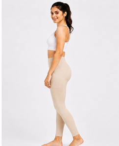 Green Women Breathable High Waist Workout Yoga Pants with Knitted Weaving Stretch Fabric and <b>Butt</b> <b>Enhancement</b> Support For Women - Product Image 3