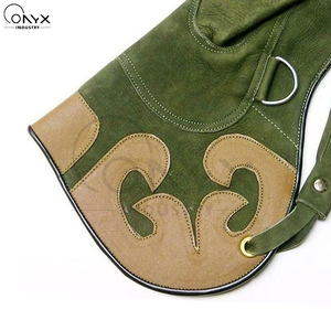 Guantes de Cetrería de Cuero Vacuno con Logotipo Personalizado, Guantelete de Entrenamiento Duradero, Guantes Resistentes a Arañazos para Manipulación de Mascotas - Product Image 5