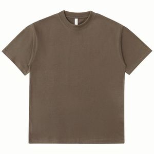 T-shirt Premium pour Homme Col Rond Manches Courtes Tissu Lisse Vêtement Décontracté Confortable Haut de Base Quotidien - Product Image 3