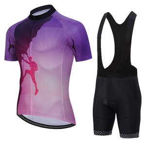 Premium Route Clothing Breathable Windproof 100% Polyester <b>Cycling</b> Uniform with Soft Touch Feel for Endurance Practice Sessions - Product Image 1
