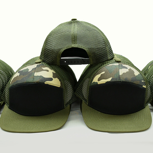 Casquette Trucker Camouflage Tigre en Gros 100% Coton Maille Respirante Imperméable Tendance Extérieur Patch Snapback pour Tenue Sportive Personnalisée - Product Image 3