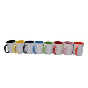 Wholesale 11Oz Lightweight Sublimation Ceramic <b>Mugs</b> Blank Heat Transfer Custom Pattern for Promotional Gifts - Product Image 4