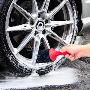Cepillo para limpiar ruedas y llantas de gran tamaño para el cuidado de vehículos, kit de limpieza para lavado de autos - Product Image 5