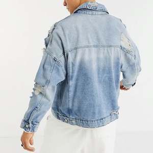 Veste en jean pour homme, coupe slim et élégante |   Vêtements en denim de mode urbaine moderne - Product Image 3