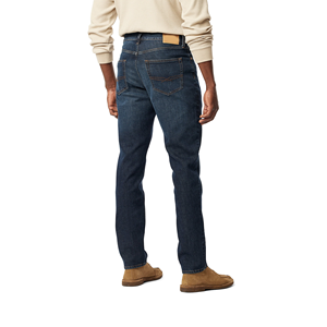 Jean en denim pour homme, best-seller, design personnalisé, coupe slim, délavé, avec fermeture éclair, pour homme - Product Image 3