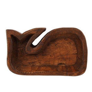 Bol à pâte en bois de luxe pour la fabrication de bougies pour la décoration de la maison vintage et pour les cadeaux de décorations de Noël OEM Made in Vietnam - Product Image 1