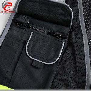 Gilet de sécurité réfléchissant haute visibilité à prix de gros, vêtements de travail haute visibilité, fabricant OEM personnalisé, unisexe - Product Image 4