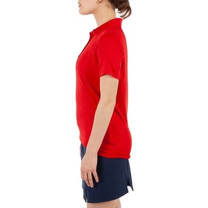 Polos respirants personnalisés pour femmes, vente en gros, chemises de golf vierges pour femmes, t-shirts de tennis à manches courtes col montant pour femmes, en vrac - Product Image 6