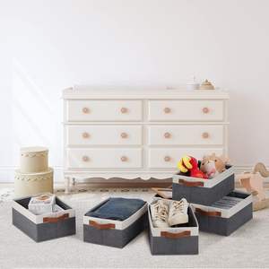 โซลูชันการจัดเก็บผ้าที่หรูหราจากเวียดนามตะกร้าและถังขยะที่ทนทานสำหรับการจัดระเบียบ - Product Image 1