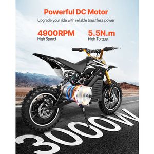Kit de Motor Eléctrico sin Escobillas de CC de 72V 4900rpm y 3000W Mejorado con Controlador de Velocidad para Go Karts, Bicicletas Eléctricas, Motocicletas y Scooters - Product Image 2