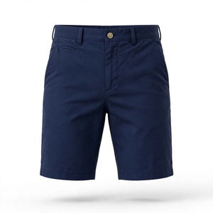 Shorts chino décontractés pour hommes, élégants, respirants, à séchage rapide, écologiques, taille haute, coupe ajustée, avec poches, en coton extensible, export BD - Product Image 4