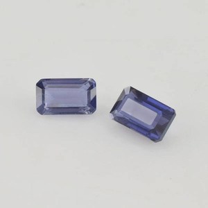 Iolite naturelle de haute qualité, forme octogonale facettée, pierres précieuses en vrac pour bagues, colliers, perles, pour la fabrication de bijoux de pierre de naissance, fournisseur - Product Image 2