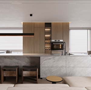 Juego de Muebles de Cocina Modernos Personalizados JY Project, Estilo Europeo, Organizador, Herrajes de Almacenamiento, Diseño de Muebles Listos para Armar - Product Image 2