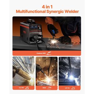 เครื่องเชื่อม MIG แบบ4-in-1 160Amp เชื่อมแบบหลากหลาย160Amp - Product Image 2