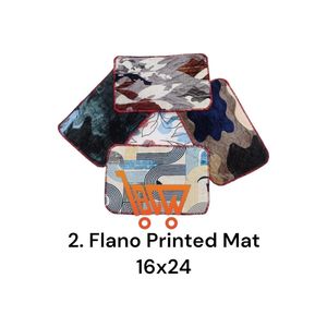 พรมเช็ดเท้าดีไซน์เองได้ ขนาด 16x24 นิ้ว ป้องกันการลื่นไถล ผลิตจาก PVC สำหรับบ้าน โรงแรม ห้องน้ำ และประตู - Product Image 2