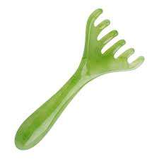 Peigne de massage en résine de qualité supérieure pour des soins capillaires sains et une thérapie relaxante du cuir chevelu - Product Image 6