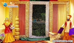 เฟรมฉากหลังเวทีแต่งงานสุดหรู,เฟรมฉากหลังงานแต่งงานสีขาว FRP สุดหรู - Product Image 2