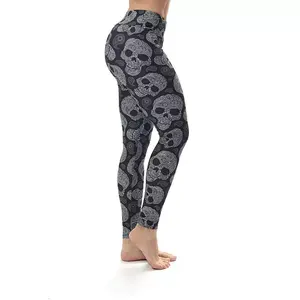 <b>Summer</b> Women's Seamless <b>Leggings</b> Organic Cotton Yoga Pants Gym Fitness Running Wear Sustainable Fabric Custom Logo - Product Image 3
