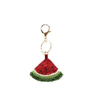 Llavero de moda con bordado de cuentas de semillas, llavero personalizado bordado con cuentas de semillas, regalo hecho a mano de MULTI CRAFT - Product Image 3