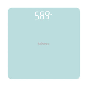 Báscula Digital Personal Pointrek con Pantalla LED, Plataforma de Vidrio Templado, Alta Precisión de 0.1g, Capacidad de 58.9 kg - Product Image 1